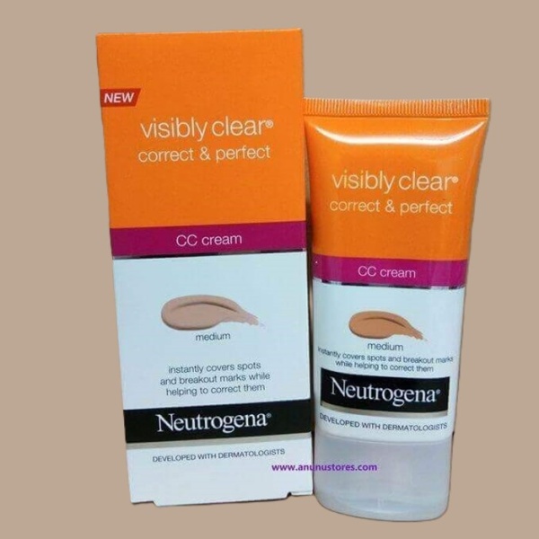 Neutrogena Visibly Clear CC Cream Medium - 50ml